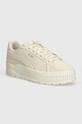 Puma sneakers din piele intoarsă Karmen II Planet friendly bej 397457