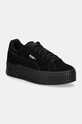 Замшевые кроссовки Puma Karmen II Planet friendly чёрный 397457