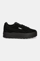 Замшевые кроссовки Puma Karmen II 397457 чёрный SS25
