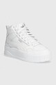 Puma sneakers Karmen II Idol Mid piele alb 397463