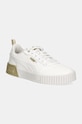 Sneakers boty Puma Carina 2.0 Metallic Dream imitace kůže bílá 397491