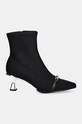 Nízké kozačky Karl Lagerfeld PANACHE II KL30844A.H0S černá AW24