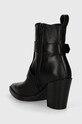 Încălțăminte Karl Lagerfeld cizme de piele KOWBOY KL31254.000 negru