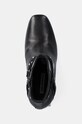 Шкіряні черевики Karl Lagerfeld BEATA чорний KL31454.000