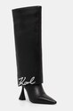 Ботуши Karl Lagerfeld DEBUT II изкуствен черен KL32084.F0X