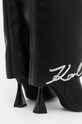 Karl Lagerfeld cizme DEBUT II negru KL32084.F0X