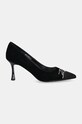 Γόβες σουέτ Karl Lagerfeld SIENNA KL32702.500 μαύρο AW24