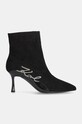 Замшеві черевики Karl Lagerfeld SIENNA KL32744.500 чорний AW24