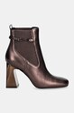 Шкіряні черевики Karl Lagerfeld ASTRA NOVA KL33160M.1BZ коричневий AW24