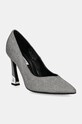 Karl Lagerfeld tűsarkú PREMIERE 90 tűsarok ezüst KL33514G.G55