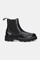 Δερμάτινες μπότες τσέλσι Karl Lagerfeld KAMDEN KL40460.000 μαύρο AW24