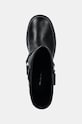 Karl Lagerfeld cizme de piele BROOKLYN negru KL41770.100