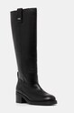 Karl Lagerfeld ghete de piele BROOKLYN 5-8 cm negru KL41790.000