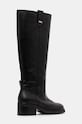 Încălțăminte Karl Lagerfeld ghete de piele BROOKLYN KL41790.000 negru