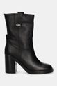 Кожаные полусапожки Karl Lagerfeld BROOKLYN KL41874.100 чёрный AW24