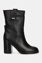 Δερμάτινες μπότες Karl Lagerfeld BROOKLYN KL41874.100 μαύρο AW24