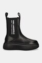 Δερμάτινες μπότες τσέλσι Karl Lagerfeld KREEPER KL42344.000 μαύρο AW24