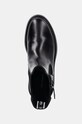 Шкіряні черевики Karl Lagerfeld BURLY BIKER чорний KL43460.000