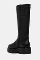 Obuv Kožené čižmy Karl Lagerfeld BURLY BIKER KL43490W.100 čierna