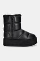 Шкіряні чоботи Karl Lagerfeld THERMO KL48554.F0X чорний AW24