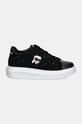 Karl Lagerfeld sneakersy KAPRI NFT KL62531W.W00 czarny AW24