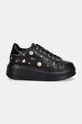 Шкіряні кросівки Karl Lagerfeld ANAKAPRI KL63579D.00G чорний AW24