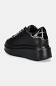 Взуття Шкіряні кросівки Karl Lagerfeld ANAKAPRI KL63579D.00G чорний