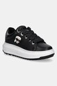 Шкіряні кросівки Karl Lagerfeld KAPRI Planet friendly чорний KL67530.000