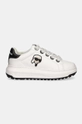 Karl Lagerfeld sneakers in pelle KAPRI KL67530.011 bianco AW24