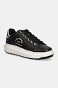 Шкіряні кросівки Karl Lagerfeld KAPRI Planet friendly чорний KL67538.00S