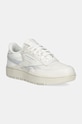 Kožené tenisky Reebok Classic Club C Double Revenge platforma béžová 100201132