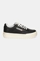 Reebok Classic leather sneakers Club C Megacourt 100201239 black AW24