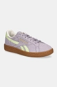 Reebok Classic sneakers in camoscio Club C Grounds Uk finta pelle fiore violetto 100207963