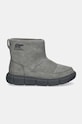 Μπότες χιονιού σουέτ Sorel SOREL EXPLORER III SLIP 2077971052 γκρί AW24