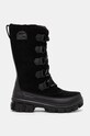 Шкіряні чоботи Sorel TORINO V TALL WP OUTDRY 2106691010 чорний AW24
