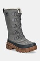 Замшевые сапоги Sorel TORINO V TALL WP OUTDRY замш серый 2106691052