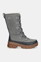 Sorel cizme de zapada din piele intoarsa TORINO V TALL WP OUTDRY 2106691052 gri AW24
