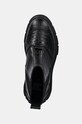 Sorel cizme de piele CARIBOU X BOOT CHELSEA W negru 2048441012