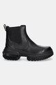 Kožené topánky chelsea Sorel ONA AVE CHELSEA BOOT WP 2102161010 čierna AW24