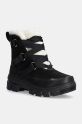 Sorel stivaletti alla caviglia in camoscio TORINO V RESORT WP OUTDR platform nero 2106711010