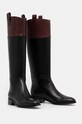 Încălțăminte Alohas ghete de piele Billie S100446.02 negru