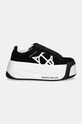 Naked Wolfe sneakers din piele intoarsă Scandal Scandal.Black negru AW24