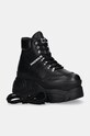 Naked Wolfe ghete de piele Spike peste 8 cm negru Spike.Black