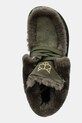 Замшеві чоботи Naked Wolfe Bambi зелений Bambi.Dark.Olive