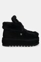 Naked Wolfe śniegowce zamszowe Bambi Bambi.Black czarny AW24