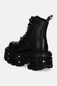 Обувь Кожаные полусапоги New Rock CRUST NEGRO IMPERFECT TANK NEGRO TORNILLOS M.TANK083.C1 чёрный