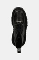 Кожаные полусапоги New Rock CRUST NEGRO IMPERFECT TANK NEGRO TORNILLOS чёрный M.TANK083.C1