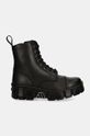 New Rock bocanci de piele CRUST NEGRO + TOWER CASCO NEGRO M.WALL083CCT.S7 negru AW24