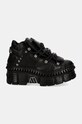 New Rock sneakers CRUST NEGRO + TOWER CASCO NEGRO M.WALL106.S13 black AW24