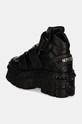Obuwie New Rock sneakersy skórzane CRUST NEGRO NEGRO + TOWER CASCO NEGRO M.WALL285.S3 czarny